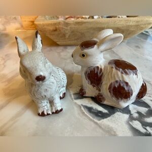 Ceramic Rabbit Figurines 🐰